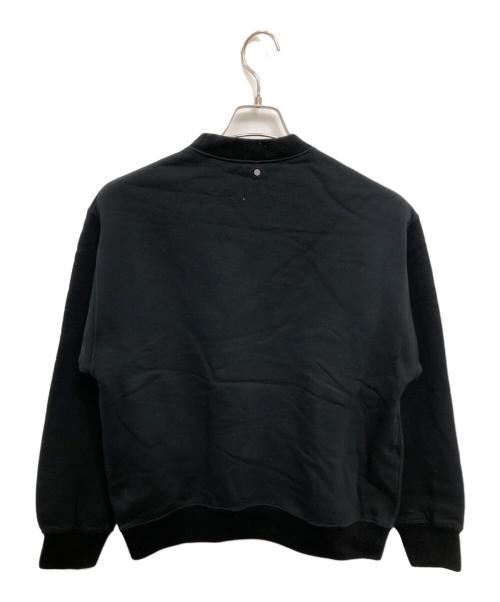 OAMC（オーエーエムシー）OAMC (オーエーエムシー) プリンテッド クルーネックスウェット／PRINTED CREW NECK SWEAT ブラック サイズ:SIZE Sの古着・服飾アイテム