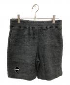 F.C.R.B.エフシーレアルブリストル）の古着「ブリストル パイル ショーツ／Bristol PILE SHORTS」｜ダークグレー