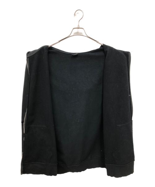 stussy（ステューシー）stussy (ステューシー) バックプリント ジップパーカー／BACK PRINT ZIP PARKA  ブラック サイズ:XLの古着・服飾アイテム