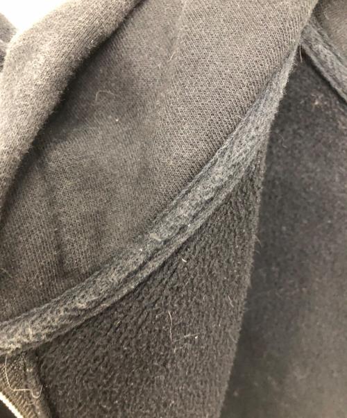 stussy（ステューシー）stussy (ステューシー) バックプリント ジップパーカー／BACK PRINT ZIP PARKA  ブラック サイズ:XLの古着・服飾アイテム