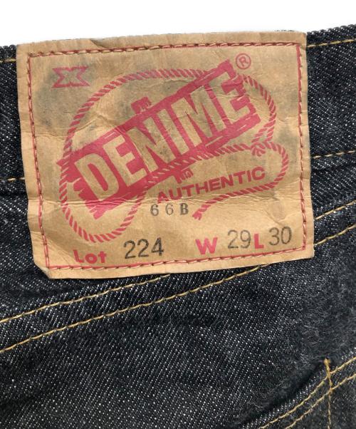 WAREHOUSE（ウエアハウス）WAREHOUSE (ウエアハウス) DENIME (ドゥニーム) Lot-224-66B ブラックデニムパンツ／Lot-224-66B BLACK DENIM PANTS ブラック サイズ:W29L30の古着・服飾アイテム