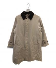 STEVEN ALAN（スティーブンアラン）の古着「T/W ファット バルカラー コート／T/W FAT BAL COLLAR COAT」｜ベージュ