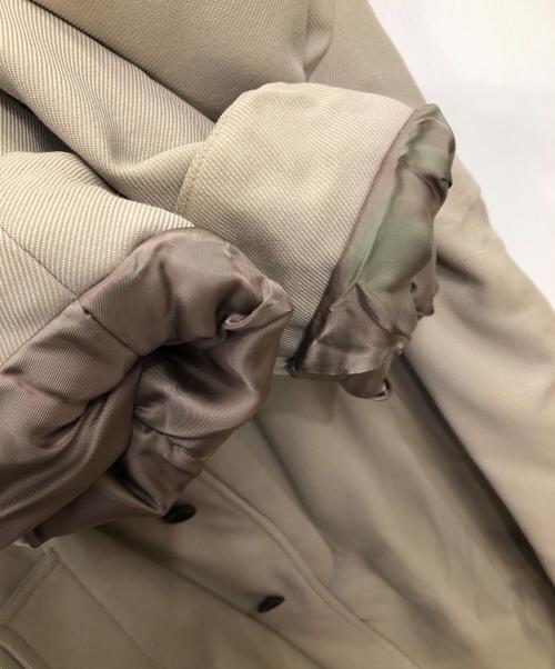 STEVEN ALAN（スティーブンアラン）STEVEN ALAN (スティーブンアラン) T/W ファット バルカラー コート／T/W FAT BAL COLLAR COAT ベージュ サイズ:SIZE Sの古着・服飾アイテム