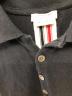 中古・古着 Thom Browne (トムブラウン) CLASSIC PIQUE STRIPE RELAX POLO SHIRT／クラシックピケ ストライプ リラックス ポロシャツ ネイビー サイズ:2：8000円