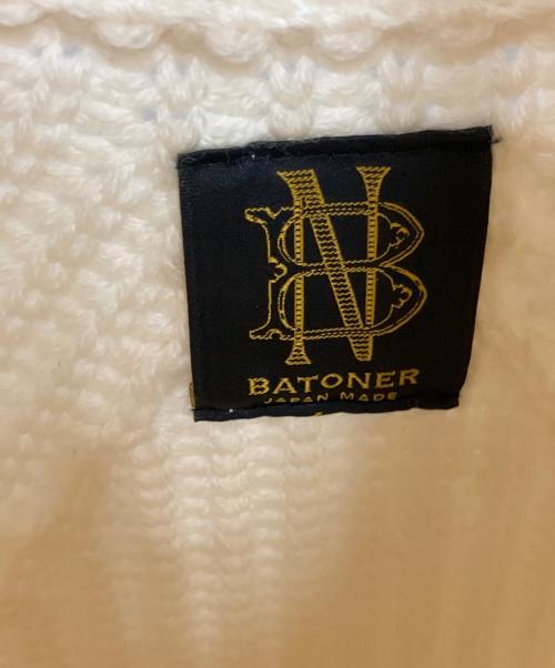BATONER（バトナ―）BATONER (バトナ―) タートルネックニット アイボリー サイズ:2の古着・服飾アイテム