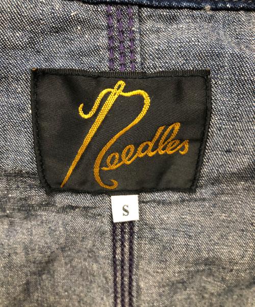 Needles（ニードルズ）Needles (ニードルズ) コットンリネン カバーオール／COTTON・LINEN COVER ALL インディゴ サイズ:SIZE Sの古着・服飾アイテム