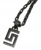 VERSACEヴェルサーチェ）の古着「グレカネックレス／GRECA NECKLACE」｜シルバー