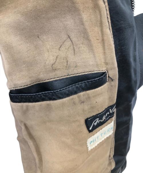 Anton Vanek（アントンバネク）Anton Vanek (アントンバネク) シングルライダースポリスジャケット／SINGLE RIDERS POLIZEI JACKET ブラック サイズ:不明の古着・服飾アイテム