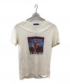 DOLCE & GABBANAドルチェ＆ガッバーナ）の古着「マイク・タイソン プリントTシャツ／MIKE TYSON PRINT T-SHIRT」｜ホワイト