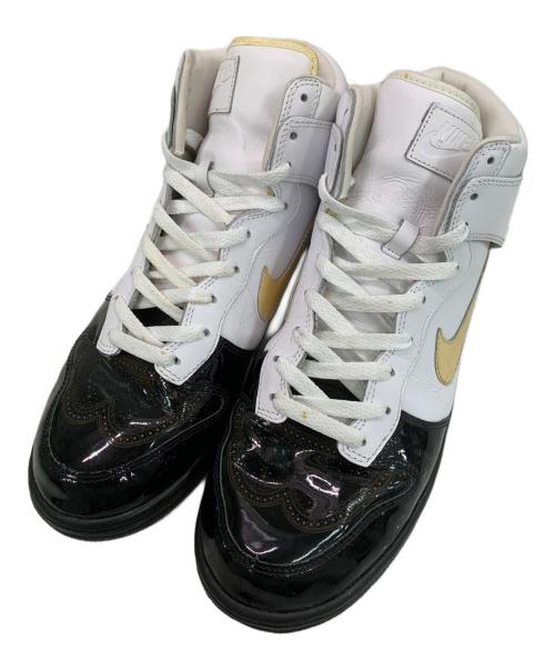 NIKE（ナイキ）NIKE (ナイキ) DUNK HIGH PREMIUM”WING TIP” ホワイト×ブラック サイズ:US10の古着・服飾アイテム