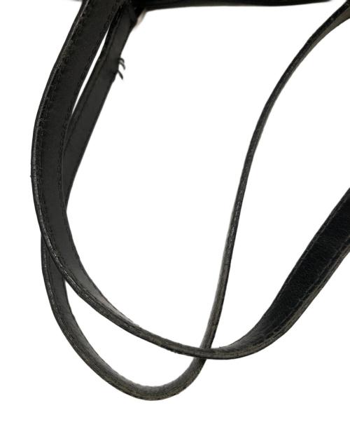 GUCCI（グッチ）GUCCI (グッチ) GGキャンバス×レザー トートバッグ／GG CANVAS×LEATHER TOTE BAG ブラックの古着・服飾アイテム