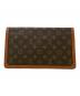 LOUIS VUITTON (ルイ ヴィトン) クラッチバッグ ブラウン：35000円