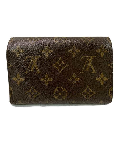 LOUIS VUITTON（ルイ ヴィトン）LOUIS VUITTON (ルイ ヴィトン) 3つ折り財布 ブラウンの古着・服飾アイテム