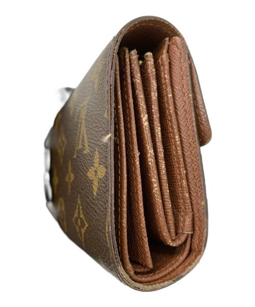 LOUIS VUITTON（ルイ ヴィトン）LOUIS VUITTON (ルイ ヴィトン) 3つ折り財布 ブラウンの古着・服飾アイテム