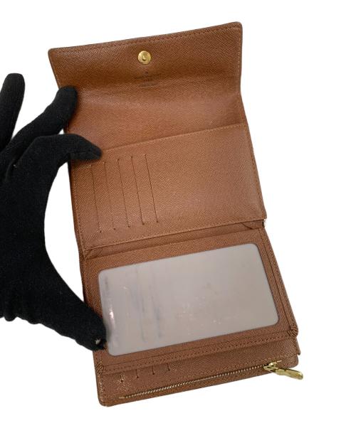 LOUIS VUITTON（ルイ ヴィトン）LOUIS VUITTON (ルイ ヴィトン) 3つ折り財布 ブラウンの古着・服飾アイテム