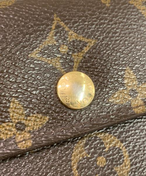 LOUIS VUITTON（ルイ ヴィトン）LOUIS VUITTON (ルイ ヴィトン) 3つ折り財布 ブラウンの古着・服飾アイテム