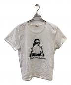 CELINEセリーヌ）の古着「レディ・ウィズ・クリスタルボール Tシャツ／LADY WITH CRYSTAL BALL TEE」｜ホワイト