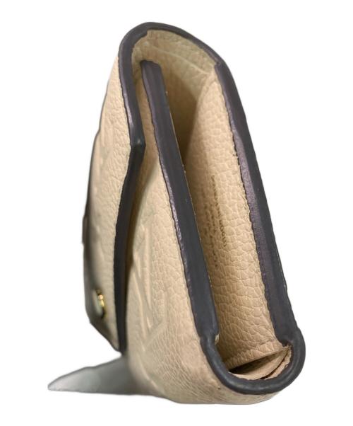 LOUIS VUITTON（ルイ ヴィトン）LOUIS VUITTON (ルイ ヴィトン) 3つ折り財布 ポルトフォイユ・ヴィクトリーヌ ブルーの古着・服飾アイテム