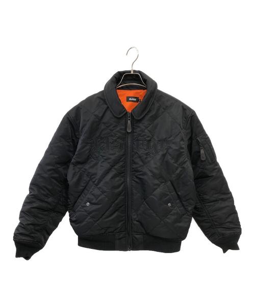 X-LARGE（エクストララージ）X-LARGE (エクストララージ) ミリタリーフライトジャケット／MILITARY FLIGHT JACKET ブラック サイズ:SIZE Mの古着・服飾アイテム