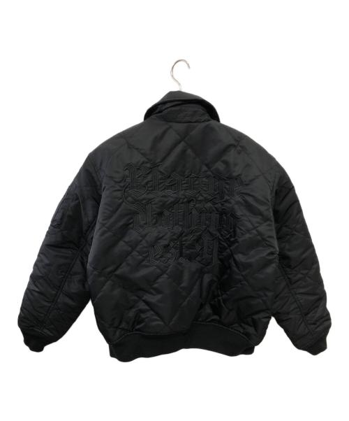 X-LARGE（エクストララージ）X-LARGE (エクストララージ) ミリタリーフライトジャケット／MILITARY FLIGHT JACKET ブラック サイズ:SIZE Mの古着・服飾アイテム