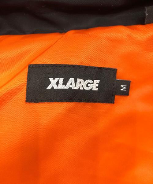 X-LARGE（エクストララージ）X-LARGE (エクストララージ) ミリタリーフライトジャケット／MILITARY FLIGHT JACKET ブラック サイズ:SIZE Mの古着・服飾アイテム