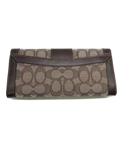 COACH（コーチ）COACH (コーチ) 長財布 ブラウンの古着・服飾アイテム
