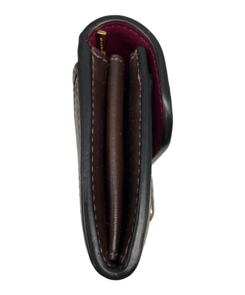 COACH（コーチ）COACH (コーチ) 長財布 ブラウンの古着・服飾アイテム