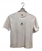 Aape BY A BATHING APEエーエイプ バイ アベイシングエイプ）の古着「エーエイプナウクローバーTシャツ／AAPE NOW CLOVER TEE」｜ホワイト