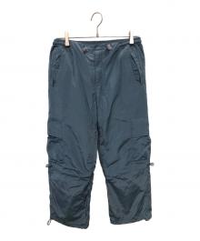 Name.（ネーム）の古着「タッサーカーゴパンツ／TUSSER CARGO OANTS」｜ブルー