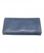GUCCIグッチ）の古着「長財布／LONG WALLET」｜ネイビー