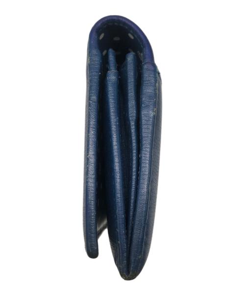 GUCCI（グッチ）GUCCI (グッチ) 長財布／LONG WALLET ネイビーの古着・服飾アイテム