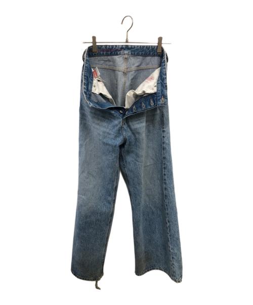 DIESEL（ディーゼル）DIESEL (ディーゼル) 1996D-SIRE ワイドデニムパンツ／WIDE DENIM PANTS インディゴ サイズ:W25の古着・服飾アイテム