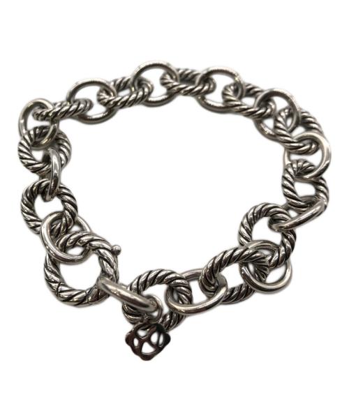 DAVID YURMAN（デヴィッド・ヤーマン）DAVID YURMAN (デヴィッド・ヤーマン) オーバルリンクチェーンブレスレット／OVAL LINK CHAIN BRACELET シルバーの古着・服飾アイテム