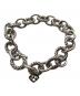 DAVID YURMAN（デヴィッド・ヤーマン）の古着「オーバルリンクチェーンブレスレット／OVAL LINK CHAIN BRACELET」｜シルバー