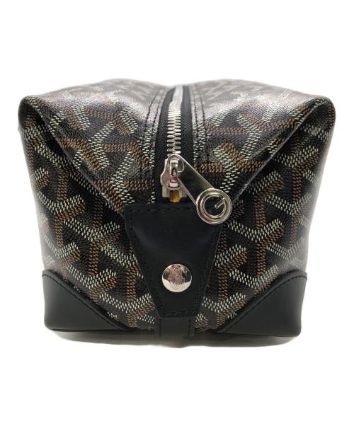 GOYARD（ゴヤール）GOYARD (ゴヤール) トゥルーズ ボウリング 25 トイレタリーバッグ／TROUSSE BOWLING25 TOILETRY BAG ブラウンの古着・服飾アイテム