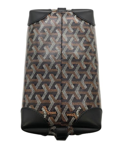 GOYARD（ゴヤール）GOYARD (ゴヤール) トゥルーズ ボウリング 25 トイレタリーバッグ／TROUSSE BOWLING25 TOILETRY BAG ブラウンの古着・服飾アイテム