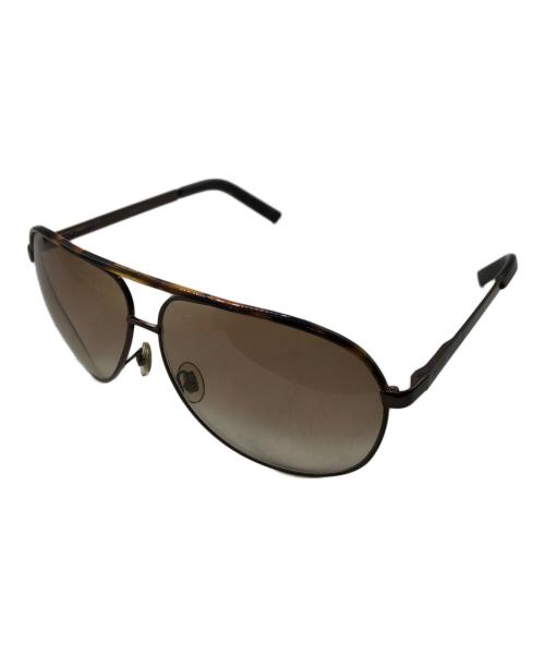 GUCCI（グッチ）GUCCI (グッチ) ティアドロップ サングラス／TEAR DROP SUNGLASSES ブラウンの古着・服飾アイテム