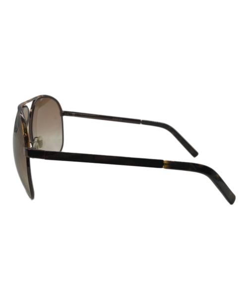 GUCCI（グッチ）GUCCI (グッチ) ティアドロップ サングラス／TEAR DROP SUNGLASSES ブラウンの古着・服飾アイテム