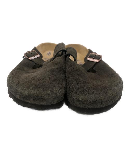 BIRKENSTOCK（ビルケンシュトック）BIRKENSTOCK (ビルケンシュトック) ボストン スエード モカ／BOSTON SUEDE MOCHA ブラウン サイズ:27の古着・服飾アイテム