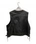 hein gericke (ハインゲリック) サイドアジャスターレザーベスト／SIDE ADJUSTER LEATHER VEST ブラック サイズ:SIZE XXL：10000円