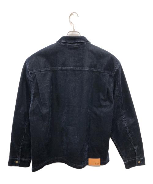 KITH（キス）KITH (キス) デニムウィルビーチョアジャケット／DENIM WILLOUGHBY CHORE JACKET ネイビー サイズ:SIZE Lの古着・服飾アイテム