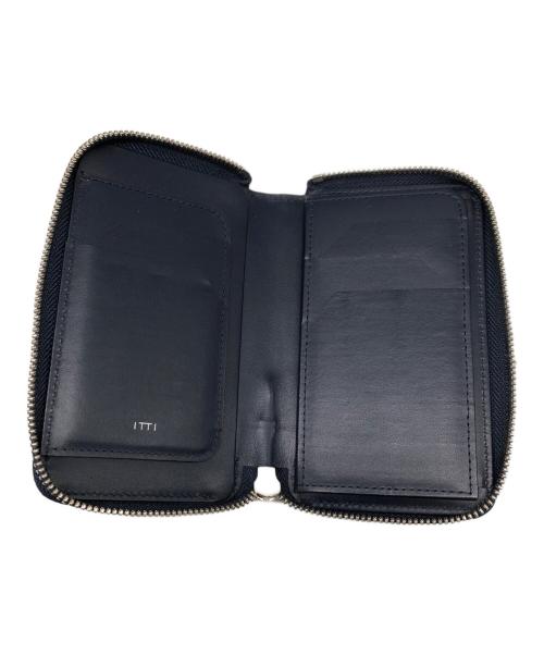 ITTI（イッチ）ITTI (イッチ) クリスティ スマートミッドウォレット クロコ／CRISTY SMART MID WLT ネイビーの古着・服飾アイテム