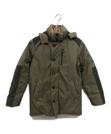NOLLEY'S（ノーリーズ）の古着「ダウンジャケット／DOWN JKT」｜オリーブ