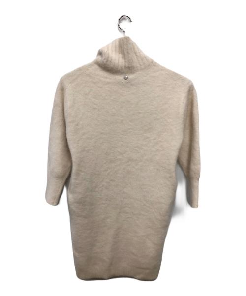 CALMER（カルメール）CALMER (カルメール) FOX/Ca ニットドレス／FOX/Ca KNIT DRESS アイボリー サイズ:Freeの古着・服飾アイテム