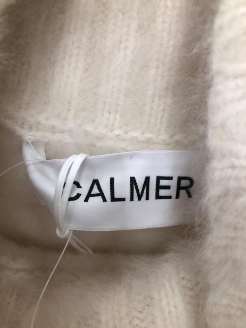 CALMER（カルメール）CALMER (カルメール) FOX/Ca ニットドレス／FOX/Ca KNIT DRESS アイボリー サイズ:Freeの古着・服飾アイテム