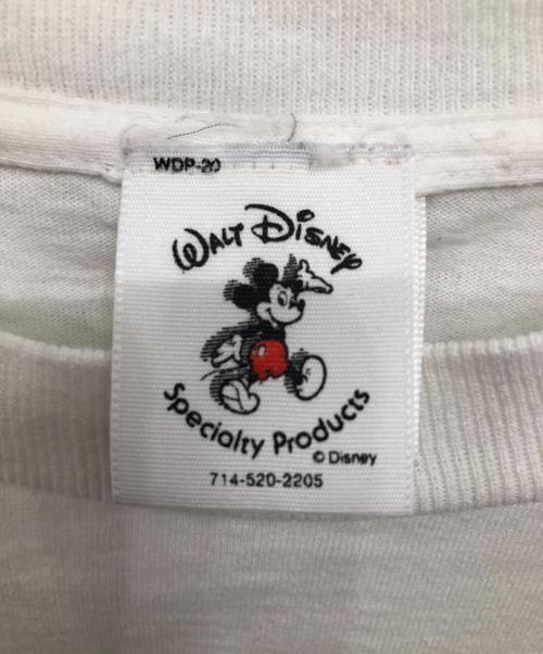 Murina（ムリナ）Murina (ムリナ) DISNEY (ディズニー) ディズニーランド40周年記念プリントTシャツ/DISNEY LAND 40TH  ANNIVERSARY PRINT T-SHIRT ホワイト サイズ:XLの古着・服飾アイテム