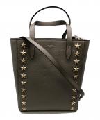 JIMMY CHOOジミーチュウ）の古着「ブリエ トートバッグ／BRIA TOTE BAG」｜ベージュ