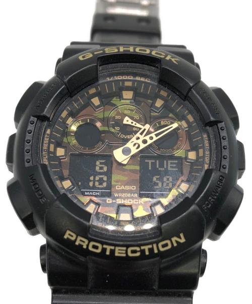 CASIO（カシオ）CASIO (カシオ) G-SHOCK ANALOG-DIGITAL GA100 SERIES GA-100CF ブラックの古着・服飾アイテム