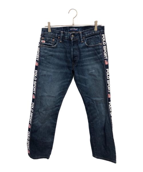 POLO SPORT（ポロスポーツ）POLO SPORT (ポロスポーツ) サイドラインデニムパンツ／SIDE LINE DENIM PANTS インディゴ サイズ:W29の古着・服飾アイテム