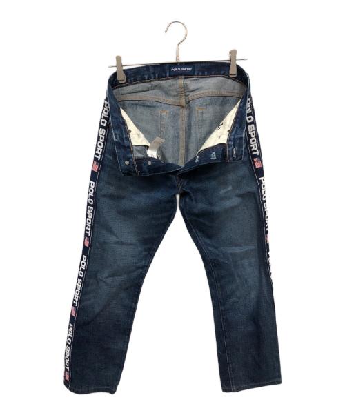 POLO SPORT（ポロスポーツ）POLO SPORT (ポロスポーツ) サイドラインデニムパンツ／SIDE LINE DENIM PANTS インディゴ サイズ:W29の古着・服飾アイテム